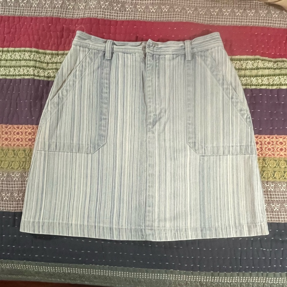 Denim Skort - Gloria Vanderbilt